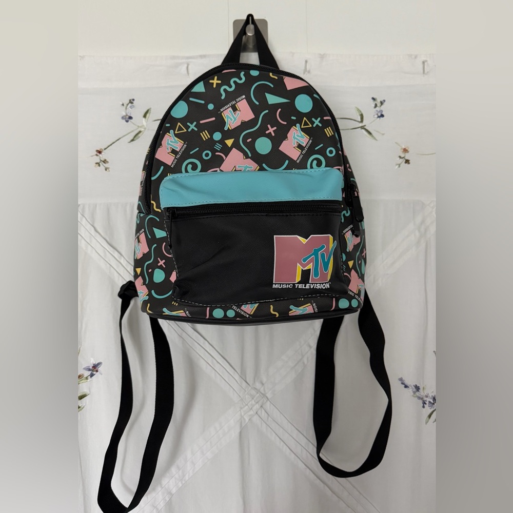 MTV Retro Backpack with Colorful Design